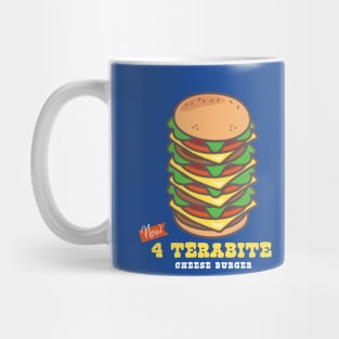 4 Terabite Cheese Burger Mug